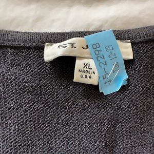ST John knit tank that matches posted sweater. Size XL